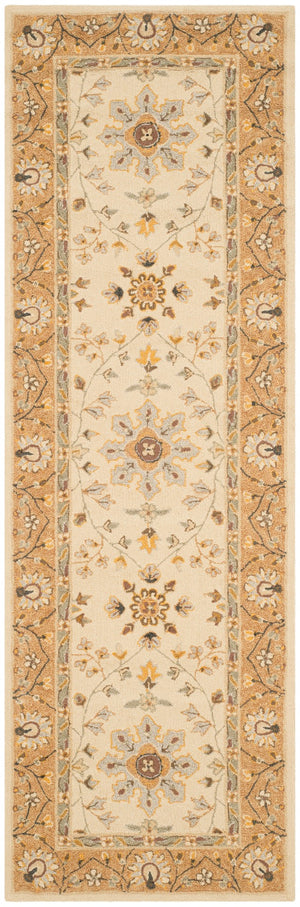 Safavieh Easy Care Hand Hooked  Rug Ivory / Beige EZC751D-2