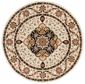 Safavieh Eazy Hand-hooked Polypropylene Area Rug - Timeless Elegance With Intricate Medallion Design For Home Decor Cream ,Olive Polypropylene Ezc757g-3