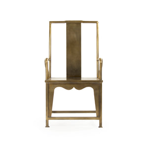 Brys Arm Chair Antique Gold EZF142087 Zentique