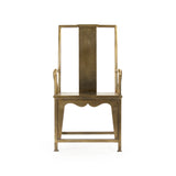 Brys Arm Chair Antique Gold EZF142087 Zentique