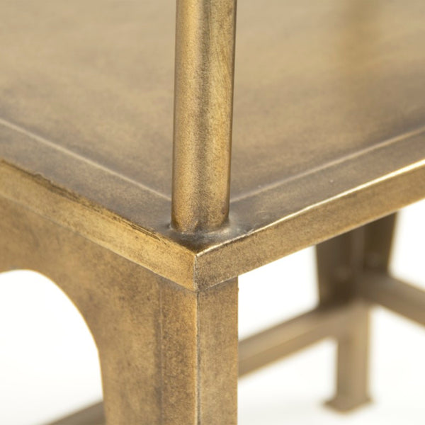 Zentique Brys Arm Chair — Sleek Metal Frame Accent Chair with Ergonomic Comfort, Compact Modern Design EZF142087