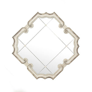 Zentique Troncon Round Mirror W40xD2xH40 — Slim Contemporary Wall Mirror with MDF Backing, Lightweight Mounting EZM142425