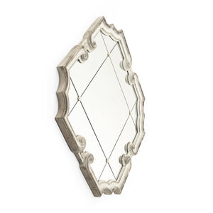 Zentique Troncon Round Mirror W40xD2xH40 — Slim Contemporary Wall Mirror with MDF Backing, Lightweight Mounting EZM142425