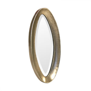 Zentique Ida Mirror with Iron Frame and Clear Glass — Durable MDF Backing, Prehung, Industrial Elegance W24.75 x H10.5 x D2.5 EZT142130S