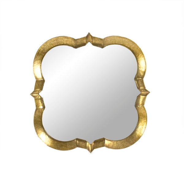 Zentique Elisha Square Metal Framed Mirror 53.25" — Modern Distortion-Free Glass, MDF Backing, Versatile Mounting EZT142322