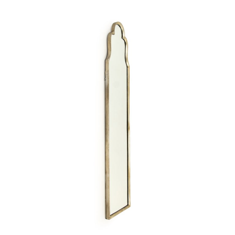 Zentique Pylone Mirror — Slim Industrial Iron Frame Full-Length Wall Mirror 14x65in, Durable, Modern Style EZT142391