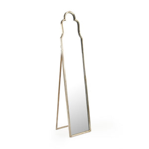 Zentique Pylone Mirror — Slim Industrial Iron Frame Full-Length Wall Mirror 14x65in, Durable, Modern Style EZT142391