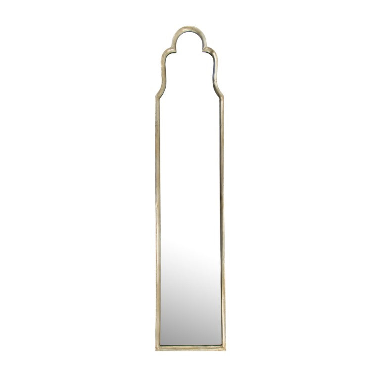 Zentique Pylone Mirror — Slim Industrial Iron Frame Full-Length Wall Mirror 14x65in, Durable, Modern Style EZT142391