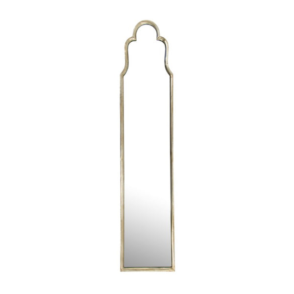 Zentique Pylone Mirror — Slim Industrial Iron Frame Full-Length Wall Mirror 14x65in, Durable, Modern Style EZT142391