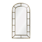 Paule Mirror Distressed Silver EZT150750 Zentique