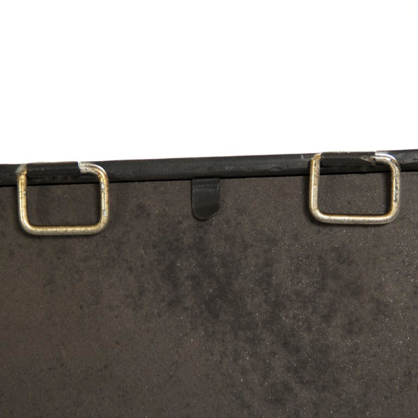 Zentique Paule Full-Length Mirror with Iron Frame, Slim Profile MDF Backing for Entryway & Bedroom Decor EZT150750