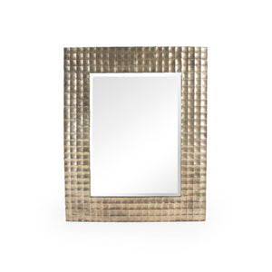 Zentique Janet Mirror with Iron Accents and MDF Frame, 39x47.75" Wall Mirror for Entryway, Bedroom Decor EZT150754