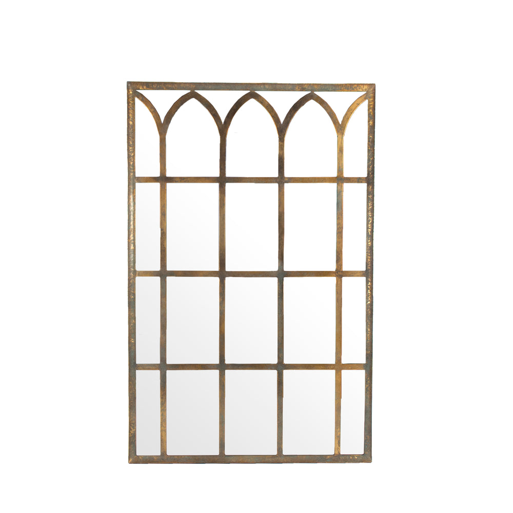 Esther Mirror Distressed Bronze EZT150885 Zentique