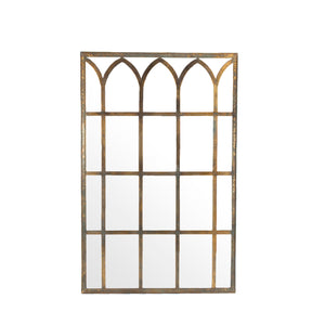 Esther Mirror Distressed Bronze EZT150885 Zentique