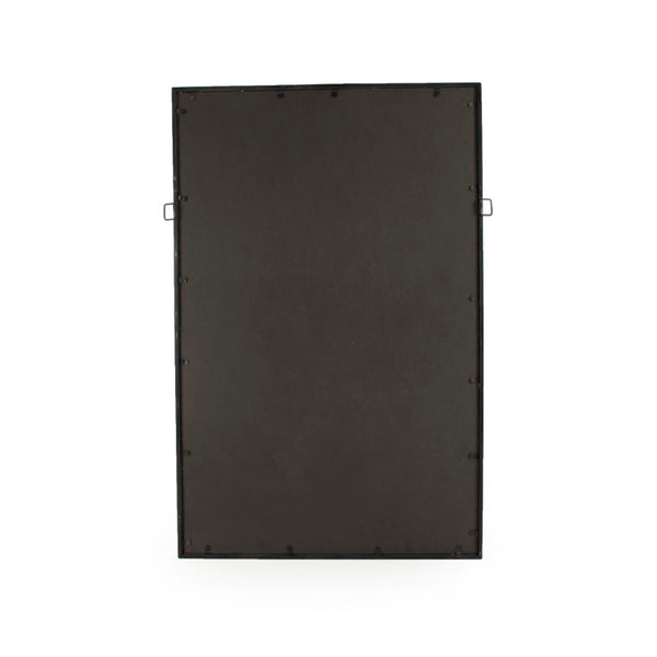 Zentique Esther Slim Rectangular Mirror with Iron-Accented Frame, Ready-to-Hang W32 x H49.5 for Hallway Décor EZT150885