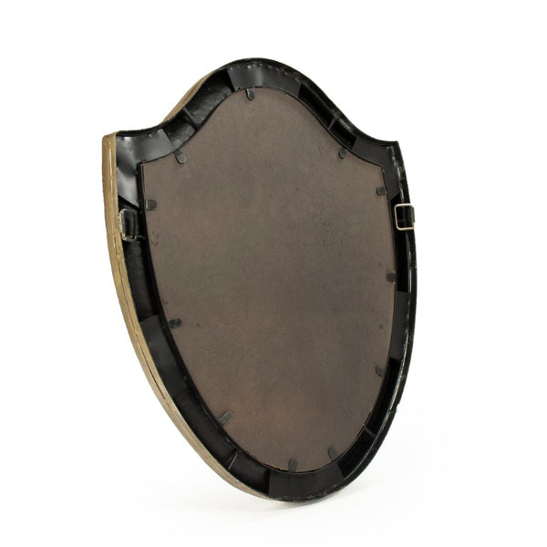 Zentique Casimir Mirror – Sleek Minimalist Iron Frame, Clear Glass, Durable Powder-Coated Finish, Ready-to-Hang (W22.25"xH28") EZT150893