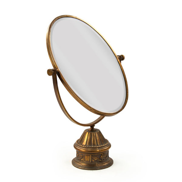 Zentique Cerise Mirror with Bold Iron Frame, Gallery-Ready Accent, 19.25x29.25" Brightening Statement Piece EZT160437A