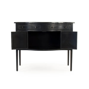 Zentique Corbyn Metal Console Table 48"W x 40.5"H Slim Industrial Entryway Console for Narrow Spaces EZT160546