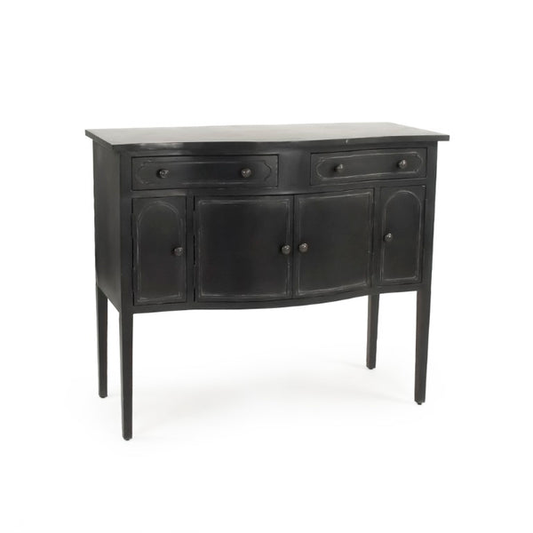 Zentique Corbyn Metal Console Table 48"W x 40.5"H Slim Industrial Entryway Console for Narrow Spaces EZT160546