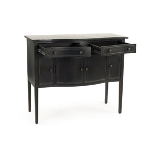Zentique Corbyn Metal Console Table 48"W x 40.5"H Slim Industrial Entryway Console for Narrow Spaces EZT160546