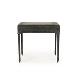 Dash Metal Table Distressed Charcoal EZT160570 Zentique