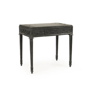Zentique Dash Metal Table — Industrial Modern Side & Nightstand, Durable Scratch-Resistant Metal, Compact Loft Accent (W35xH33xD22) EZT160570