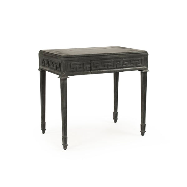 Zentique Dash Metal Table — Industrial Modern Side & Nightstand, Durable Scratch-Resistant Metal, Compact Loft Accent (W35xH33xD22) EZT160570