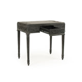 Dash Metal Table Distressed Charcoal EZT160570 Zentique