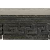 Dash Metal Table Distressed Charcoal EZT160570 Zentique