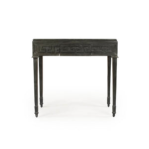 Zentique Dash Metal Table — Industrial Modern Side & Nightstand, Durable Scratch-Resistant Metal, Compact Loft Accent (W35xH33xD22) EZT160570