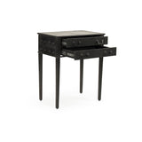 Delane Metal Table Antique Black EZT160575 Zentique