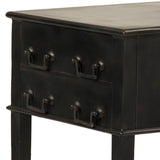 Delane Metal Table Antique Black EZT160575 Zentique