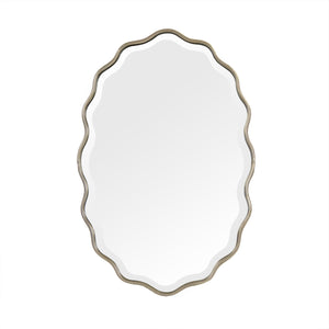 Odette Mirror Distressed Light Gold EZT161074S Zentique
