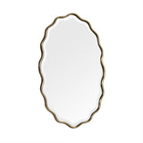 Odette Mirror Distressed Light Gold EZT161074S Zentique