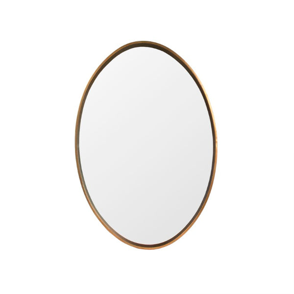 Zentique Sylvie Metal Framed Mirror — Slim 24x35.25" Contemporary Accent, Light-Enhancing Entryway Focal Point EZT170113S