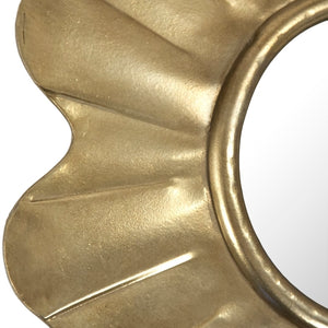 Flora Mirror Antique Light Gold EZT170504 Zentique