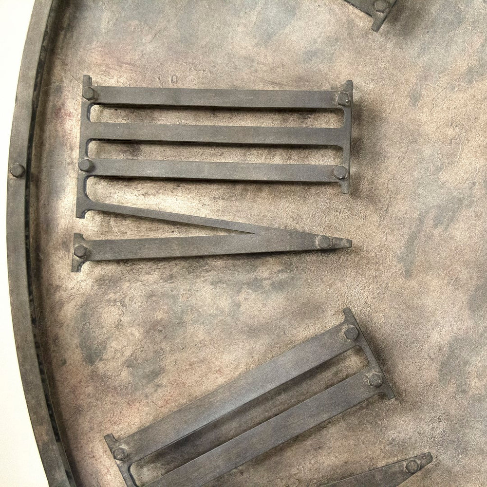 Anais Clock Weathered charcoal EZT170606 Zentique