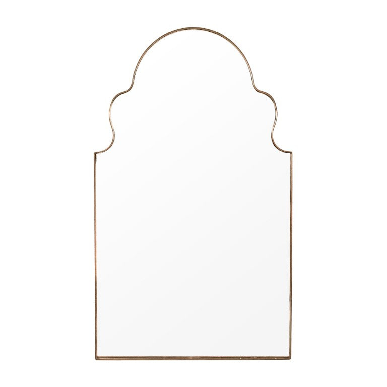 Zentique Salazar Metal Framed Mirror W24 x H40.5 | Sleek Minimalist Wall Mirror for Entryway, Bath, Living Room (96 characters) EZT192021