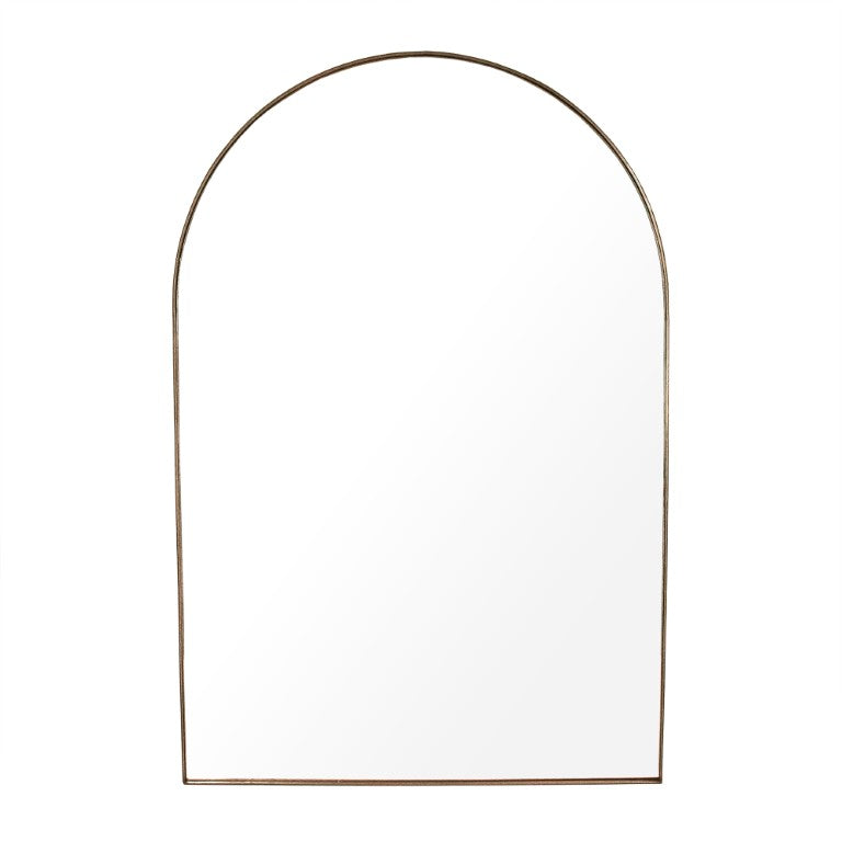 Zentique Helga Modern Metal-Accented Full-Length Wall Mirror, 47.5x72in Lightweight MDF Frame, Distortion-Free Reflective Surface EZT192024