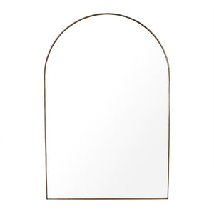 Zentique Helga Modern Metal-Accented Full-Length Wall Mirror, 47.5x72in Lightweight MDF Frame, Distortion-Free Reflective Surface EZT192024