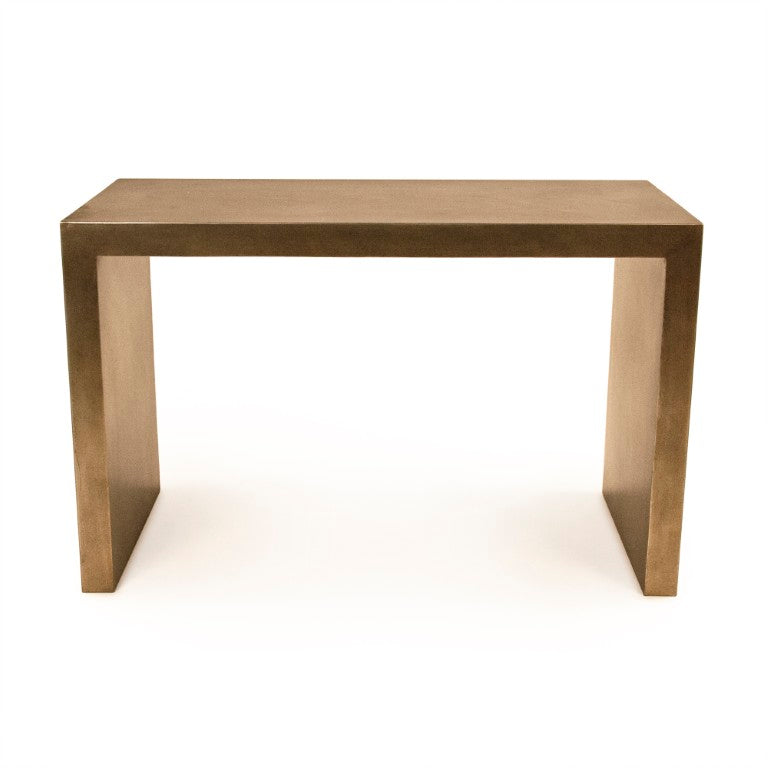 Zentique Aristide Iron Console Table W50 x H31.5 x D24.25 — Slim Industrial Elegance for Foyer, Sofa, Display (98 chars) EZT195118