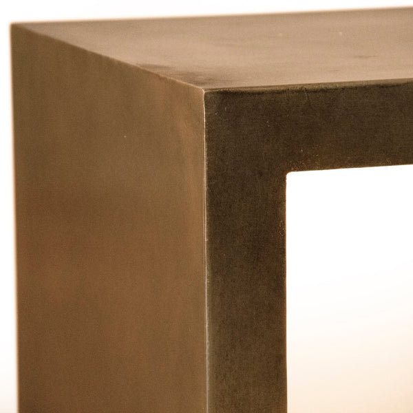 Aristide Console Distressed Gold EZT195118 Zentique