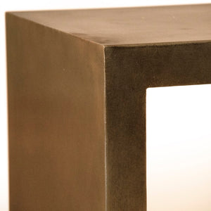 Zentique Aristide Iron Console Table W50 x H31.5 x D24.25 — Slim Industrial Elegance for Foyer, Sofa, Display (98 chars) EZT195118