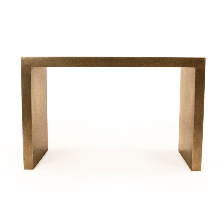 Zentique Aristide Iron Console Table W50 x H31.5 x D24.25 — Slim Industrial Elegance for Foyer, Sofa, Display (98 chars) EZT195118