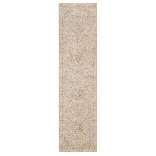Edenhall Cream 2' 6" x 10' Area Rug Karastan Rugs