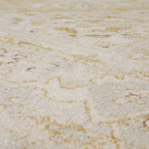 Karastan Rugs Windemere Edenhall Machine Woven  Area Rug Cream 10' x 14'