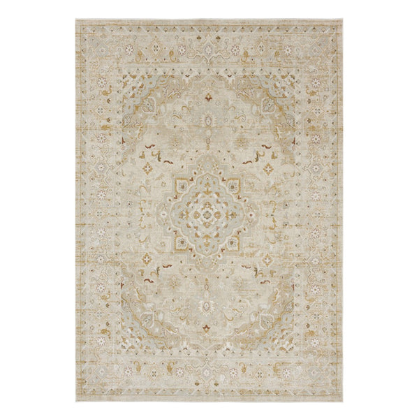 Karastan Rugs Windemere Edenhall Machine Woven  Area Rug Cream 10' x 14'