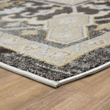 Edenhall Gray 2' 6" x 10' Area Rug Karastan Rugs