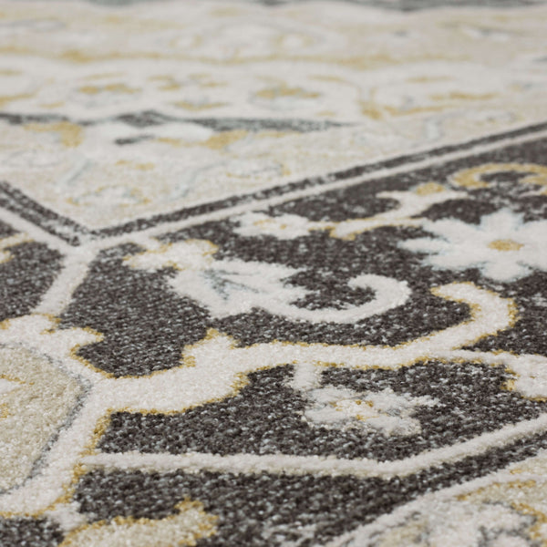 Karastan Rugs Windemere Edenhall Machine Woven  Area Rug Gray 10' x 14'