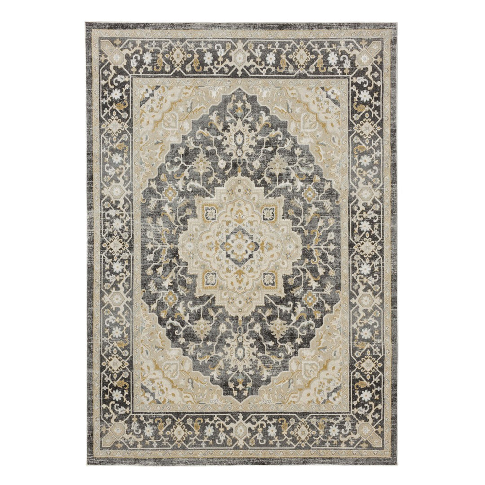 Karastan Rugs Windemere Edenhall Machine Woven  Area Rug Gray 10' x 14'